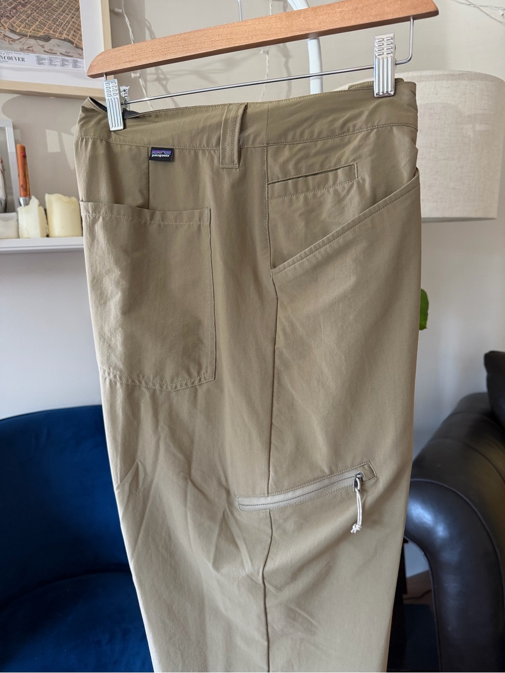 Patagonia Quandary Men's Lightweight Khaki Cargo Pants